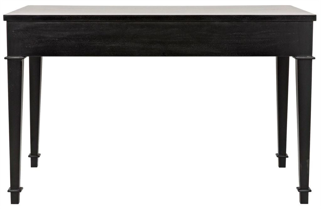 Curba Desk - Hand Rubbed Black