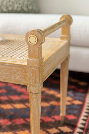 Natural Cerused Oak Bench | Paris Collection | Villa & House