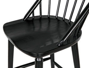 Gloster Bar Chair - Charcoal Black