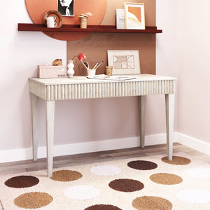 Policy Desk White Wash