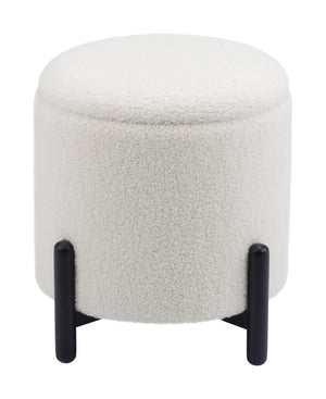Calistoga Ottoman Ivory