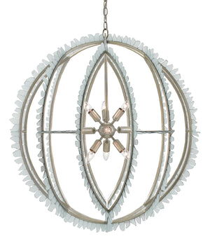 Currey and Company Saltwater Orb Chandelier
