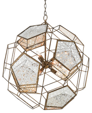 Currey and Company Julius Orb Chandelier