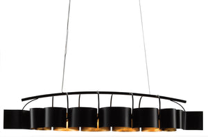 Currey and Company Marchfield Rectangular Chandelier