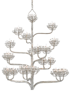 Currey and Company Agavé Americana Silver Chandelier