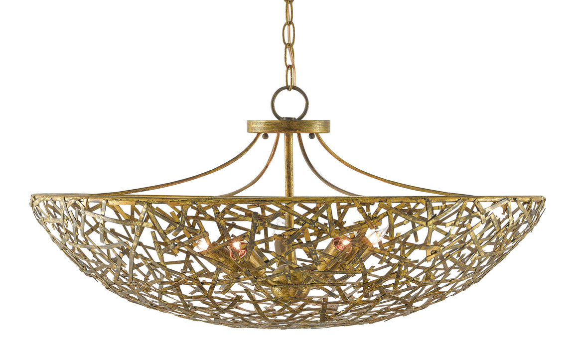 Currey and Company Confetti Bowl Chandelier