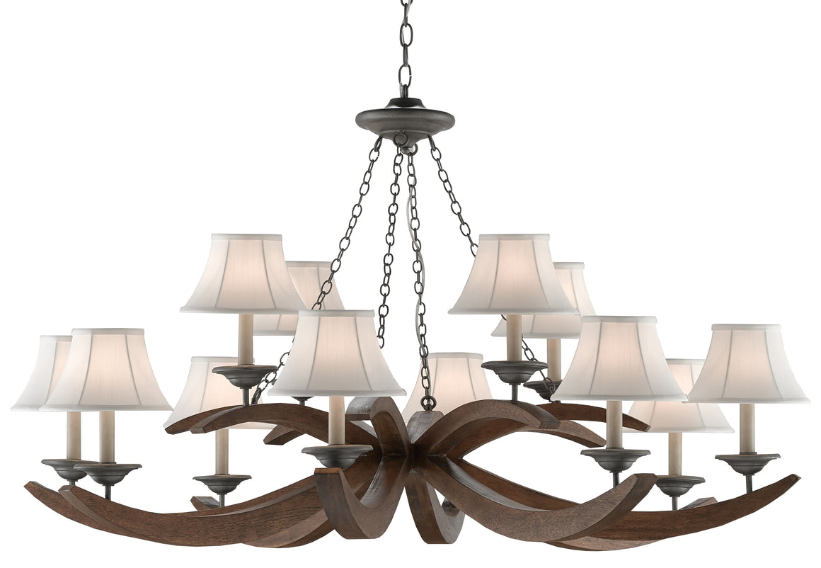 Currey and Company Whitlow Chandelier