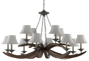 Currey and Company Whitlow Chandelier