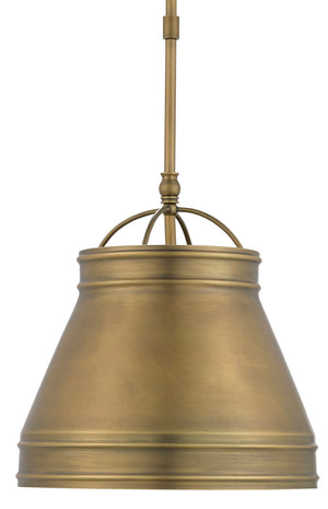 Currey and Company Lumley Brass Pendant