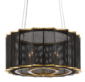 Currey and Company Nightwood Chandelier