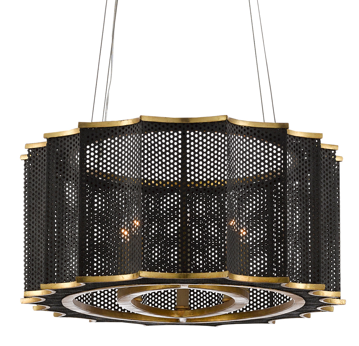 Currey and Company Nightwood Chandelier