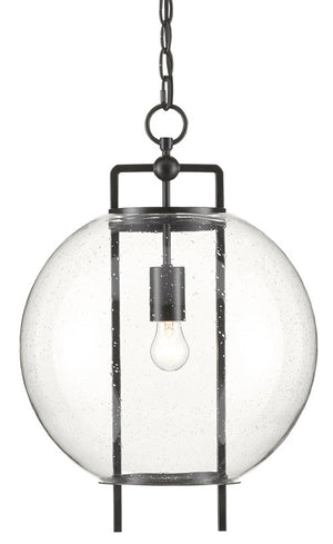 Currey and Company Breakspear Pendant - Antique Black