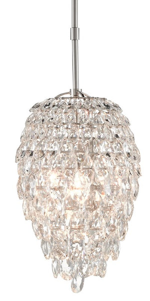 Currey and Company Aisling Pendant - Polished Nickel