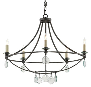 Currey and Company Novella Small Chandelier - Mayfair