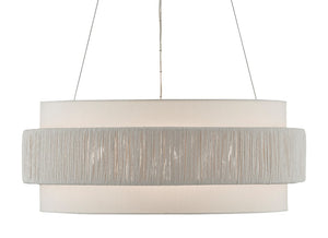 Currey and Company Rousham Chandelier - Beige/Sugar White