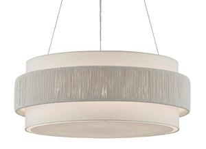 Currey and Company Rousham Chandelier - Beige/Sugar White