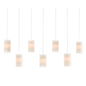 Escenia Rectangular 7-Light Multi-Drop Pendant