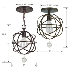 Solaris 1 Light Bronze Ceiling