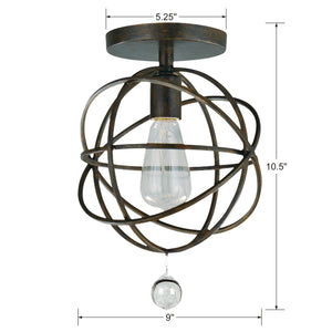 Solaris 1 Light Bronze Ceiling