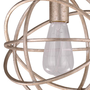 Solaris 1 Light Silver Pendant