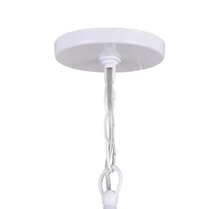 Solaris 1 Light White Pendant