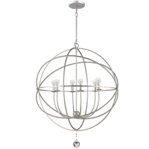 Solaris 6 Light Bronze Sphere Chandelier