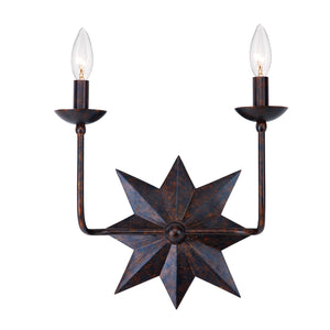 Astro 2 Light Bronze Sconce