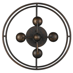 Cameron 4 Light Bronze Semi-Flush