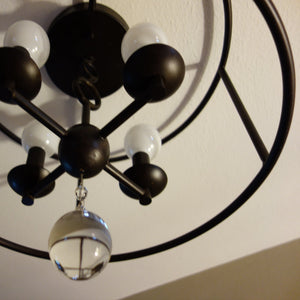 Cameron 4 Light Bronze Semi-Flush