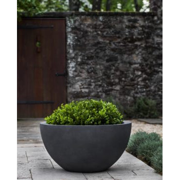 Lead Lite Fiber Clay Bowl Planter - Available in 3 Sizes