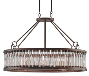 Currey and Company Elixir Oval Chandelier