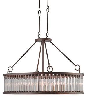 Currey and Company Elixir Oval Chandelier