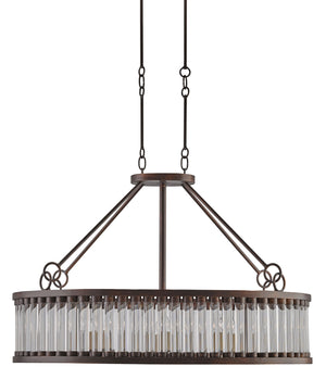 Currey and Company Elixir Oval Chandelier