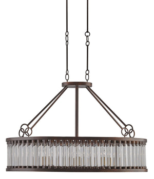 Currey and Company Elixir Oval Chandelier