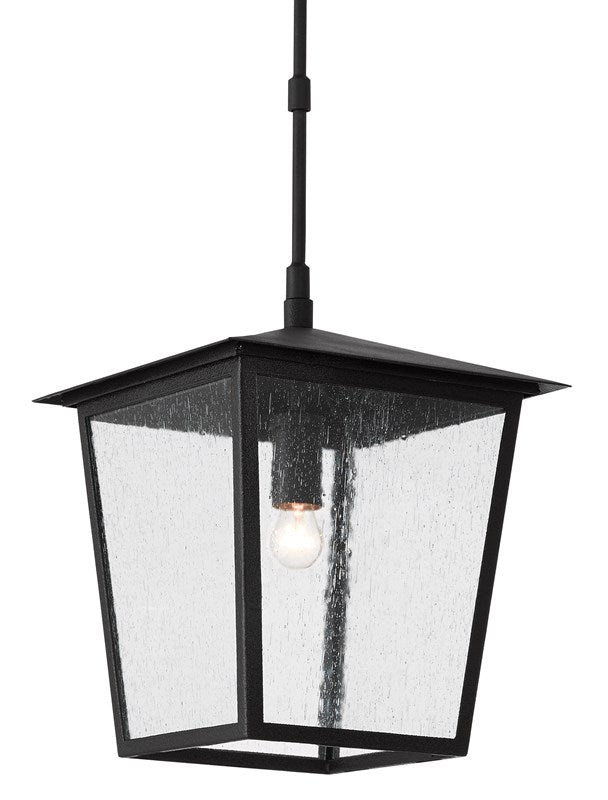 Currey and Company Bening Small Outdoor Lantern - Midnight