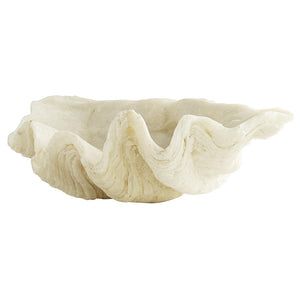 Arteriors Maurice Faux Marble Clamshell Centerpiece