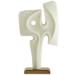 Arteriors Maeve Modernist Faux Marble Sculpture