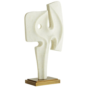 Arteriors Maeve Modernist Faux Marble Sculpture
