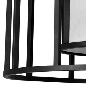 Brian Patrick Flynn for Crystorama Hulton 5 Light Matte Black Chandelier