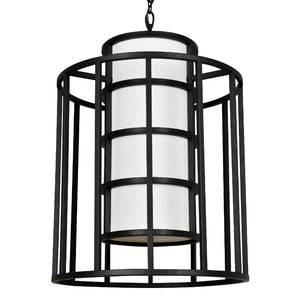 Brian Patrick Flynn for Crystorama Hulton 6 Light Matte Black Chandelier