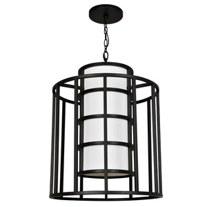 Brian Patrick Flynn for Crystorama Hulton 6 Light Matte Black Chandelier