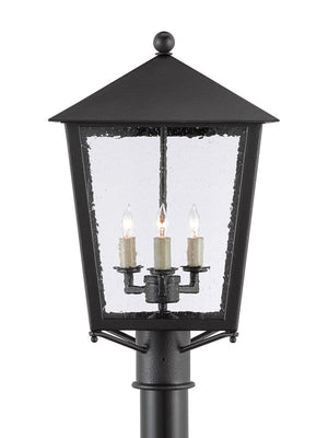 Currey and Company Bening Small Post Light - Midnight
