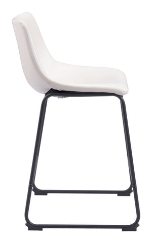 Smart Counter Chair (Set of 2) Distressed White