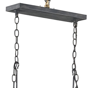 Currey and Company Culpepper Rectangular Chandelier