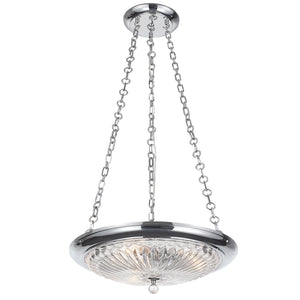 Celina 3 Light Polished Chrome Mini Chandelier