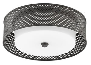 Currey and Company Notte Flush Mount