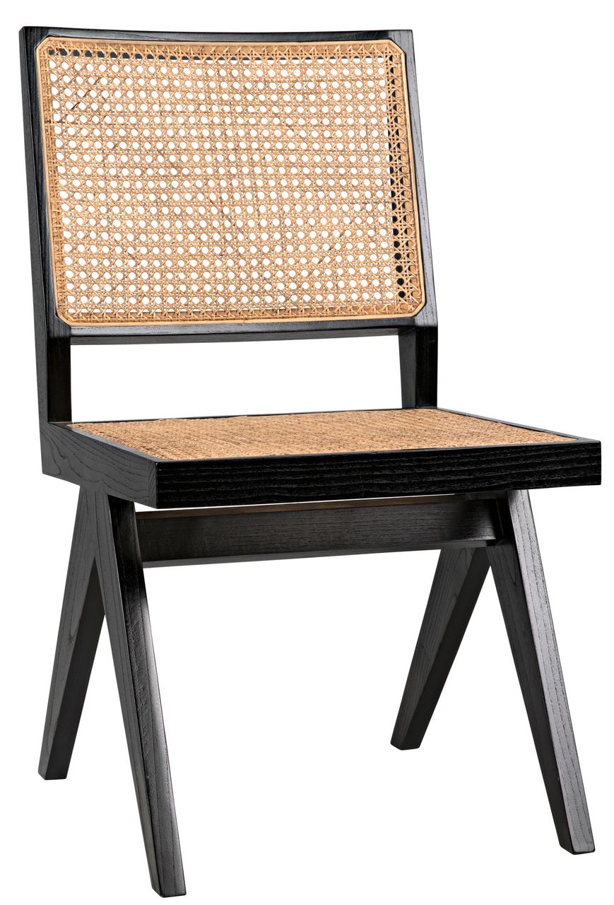 Joseph Side Chair - Charcoal Black