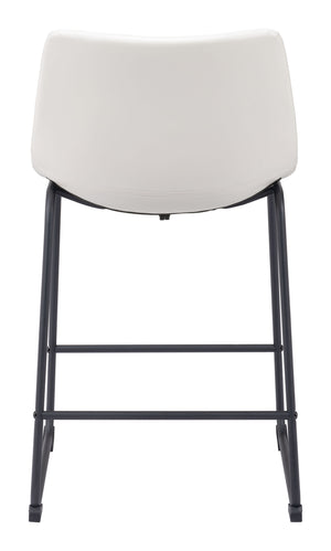 Smart Counter Chair (Set of 2) Distressed White