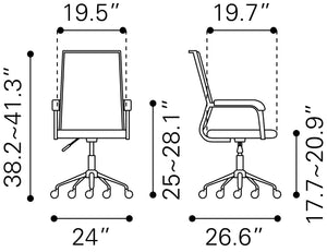 Liderato Office Chair Gray