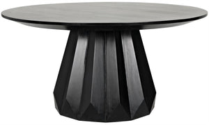 Brosche Dining Table - Hand Rubbed Black